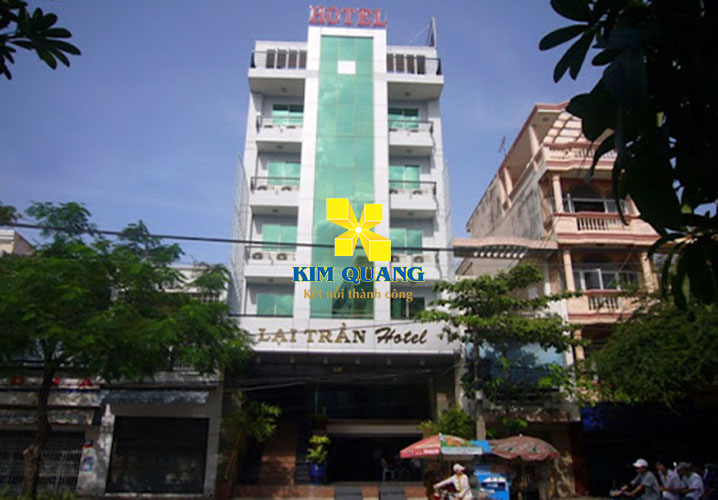 Hình chụp phía trước cho thuê khách sạn Lại Trần đường Nguyễn Gia Trí