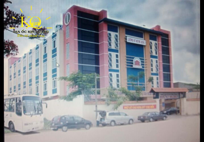 Hình chụp bao quát nguyên tòa nhà cho thuê đường Nguyễn Sỹ Sách quận Tân Bình