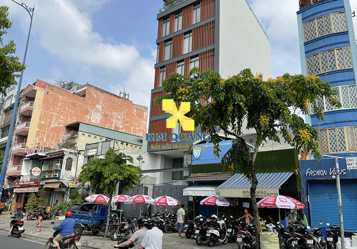 Tòa nhà cho thuê văn phòng đường Võ Văn Kiệt, nằm tại khu vực an ninh, yên tĩnh