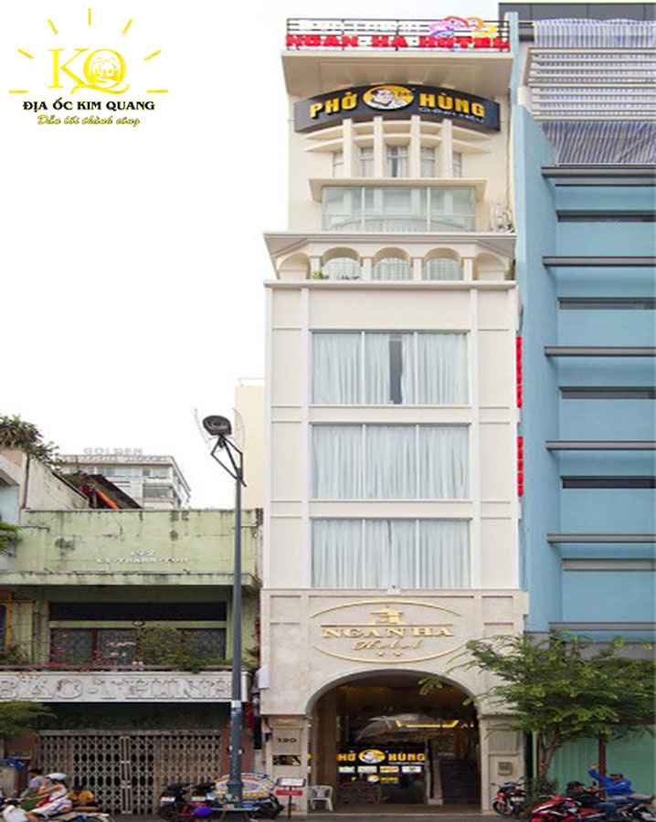 Hình chụp bao quát cho thuê nguyên tòa nhà khách sạn đường Lê Thánh Tôn 