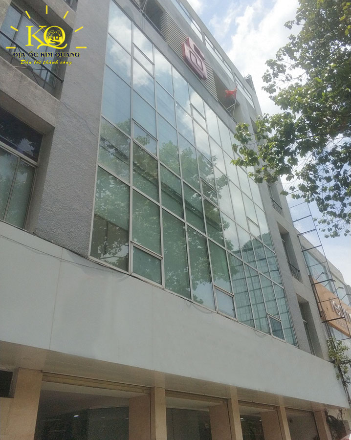 Hình phối cảnh tổng quát nguyên tòa nhà văn phòng cho thuê đường Nguyễn Thái Học quận 1