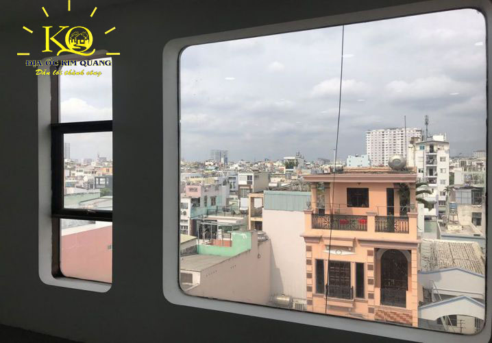 View từ cửa sổ tòa nhà cho thuê văn phòng đường Vạn Kiếp quận Bình Thạnh