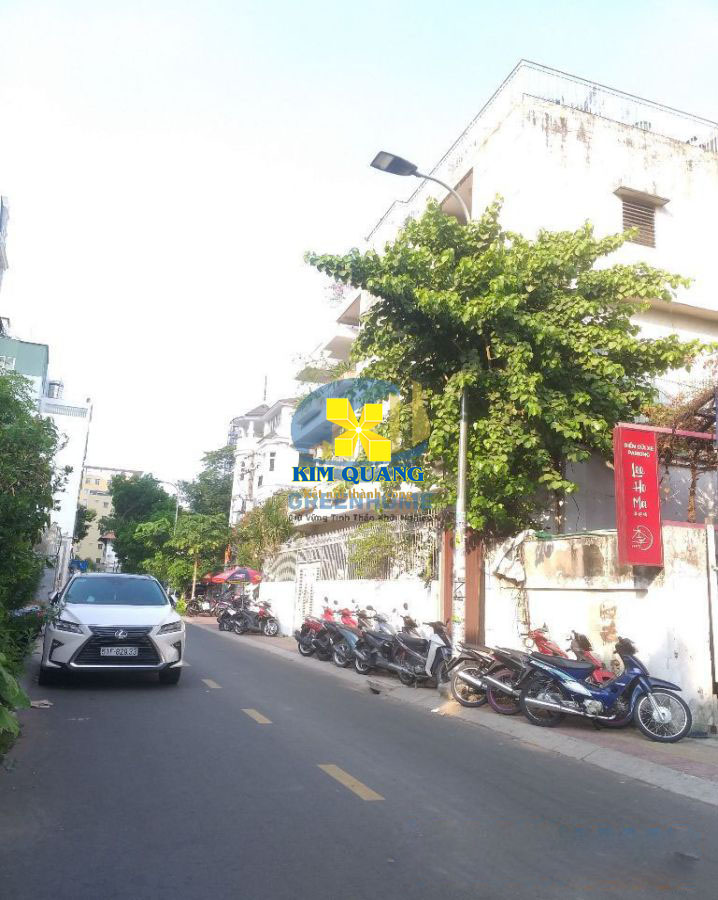 Hình chụp phía trước cho thuê nhà đường Nguyễn Thị Diệu