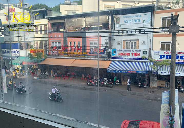 View nhìn từ nhà cho thuê nguyên căn đường Phạm Viết Chánh phường Nguyễn Cư Trinh quận 1
