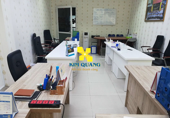 Góc chụp khác của diện tích trống tòa nhà cho thuê đường Hoàng Diệu quận 4