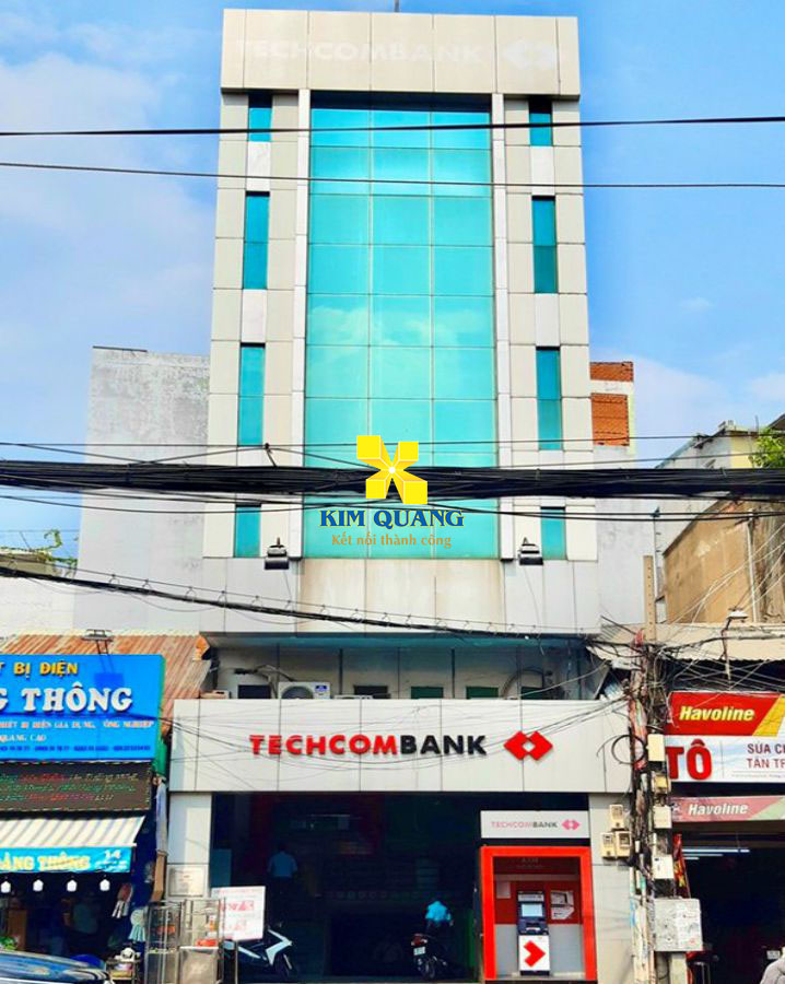 Hình chụp bao quát cho thuê tòa nhà đường Lê Quang Định