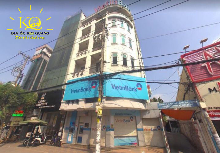 Hình chụp bao quát tòa nhà cho thuê nguyên căn đường Nguyễn Thái Sơn quận Gò Vấp