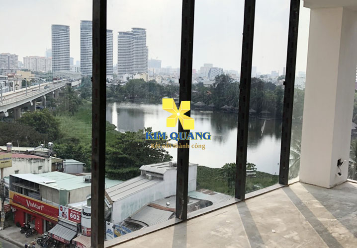 Hướng view từ cho thuê tòa nhà mặt tiền đường Điện Biên Phủ
